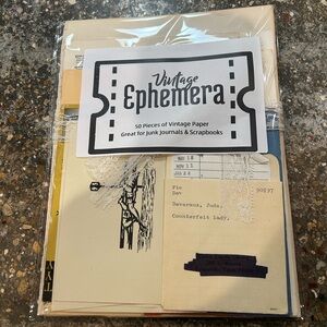 Vintage Ephemera Paper Pack